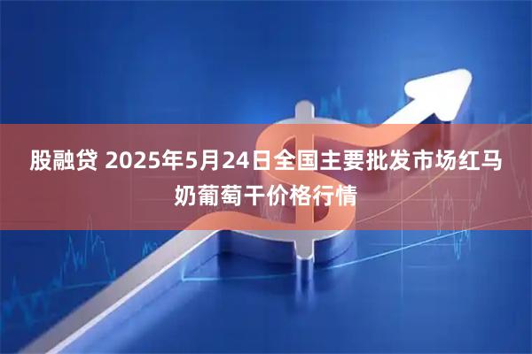 股融贷 2025年5月24日全国主要批发市场红马奶葡萄干价格行情